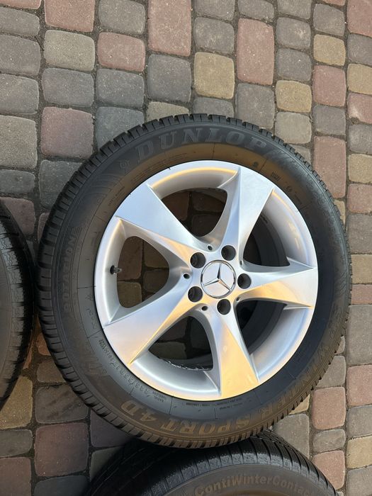 Диски R17 5 112 Mersedes Original з гумою 225/55/17