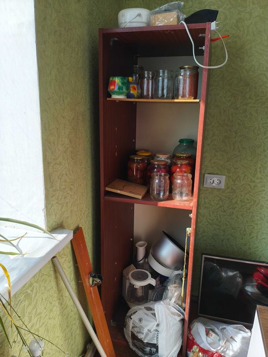 пенал з поличками без дверок старий  б/у