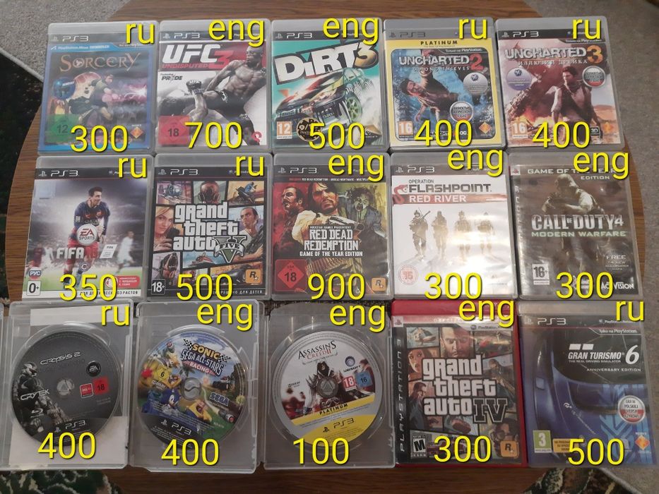 PS3 Playstation3 игры