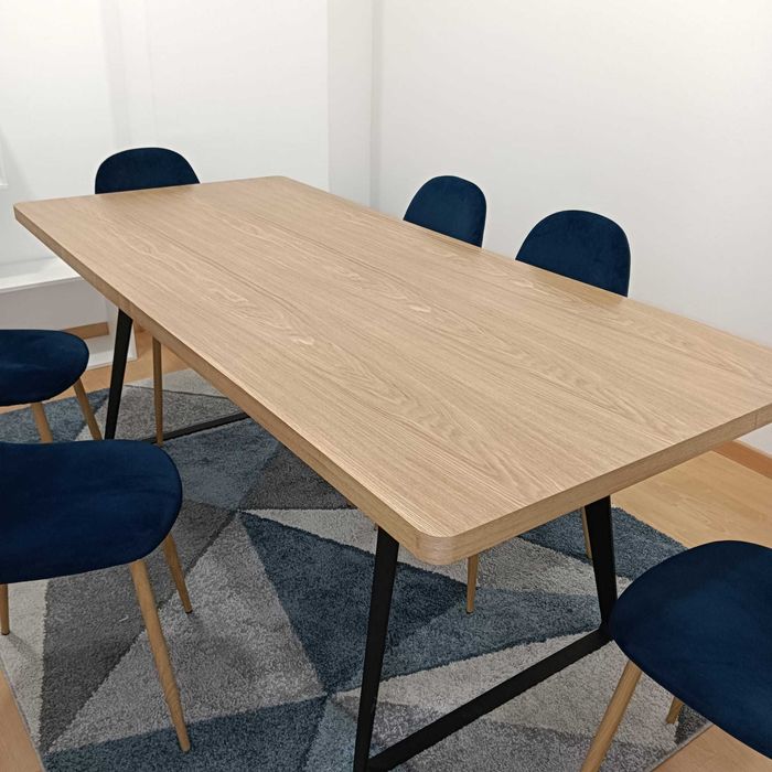 Mesa da Sklum e 6 Cadeiras