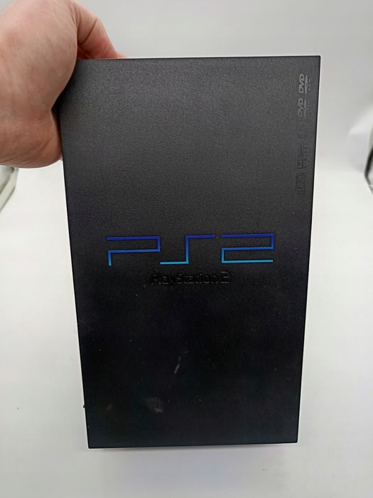 konsola playstation 2 fat + pad + double box + instrukcja