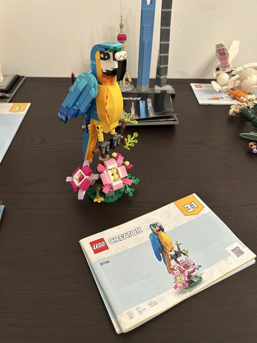 Lego Creator 31136 - Papagaio Exótico 3x1