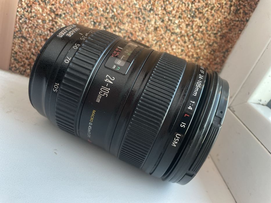 Об'єктив Canon EF 24-105mm f/4.0L IS USM