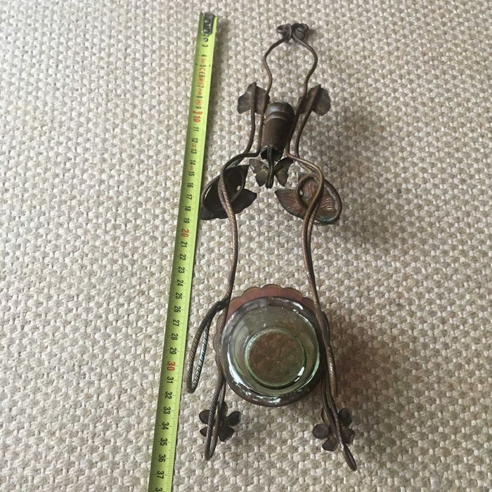 Peça em bronze com borboletas dos anos 30,lindíssima