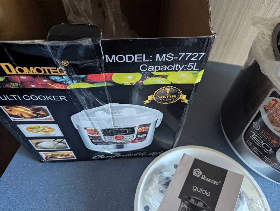 Продам нову Мультиварку Domotec ms 7727 не дорого. Поспішайте маю всього 1 :)
