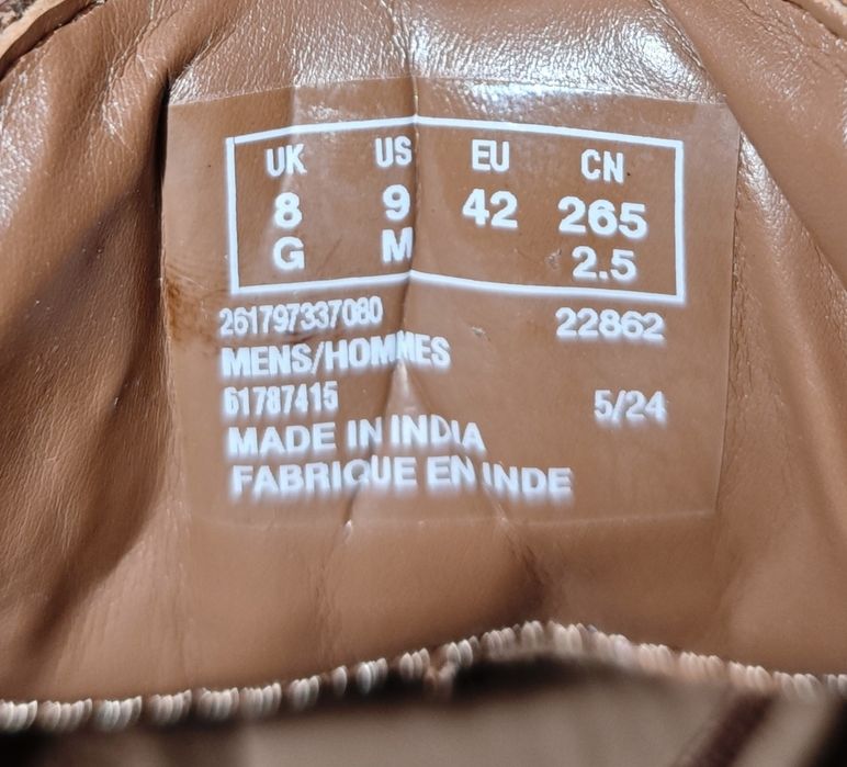 Kozaki Clarks Aldwin Cap męskie -  r. 42