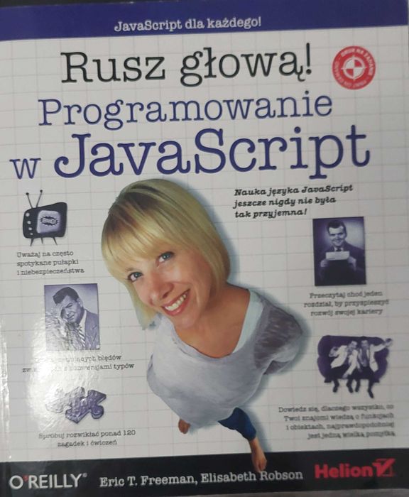 książki JavaScript, Angular, HTML, CSS, Githube