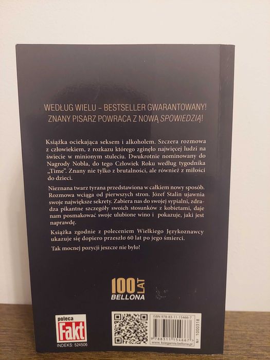 Spowiedź Stalina Szczera rozmowa ze starym Bolszewikiem