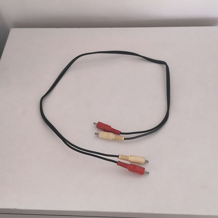 Oryginalny kabel interkonekt 2xRCA - 2xRCA (Chinch) Technics / Panasonic | Made in Japan