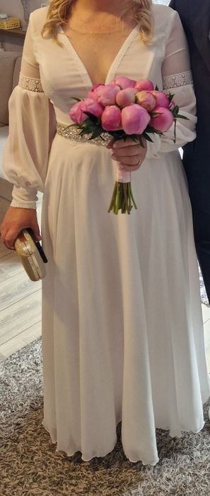 Suknia ślubna boho rozm. 36-44