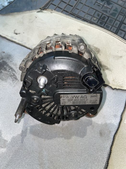 Alternator 140A 1.2 TDI Seat VW Ibiza Polo 08-15r. Oryginał Skoda
