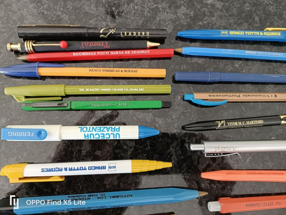 Coleção de esfograficas 120 unidades