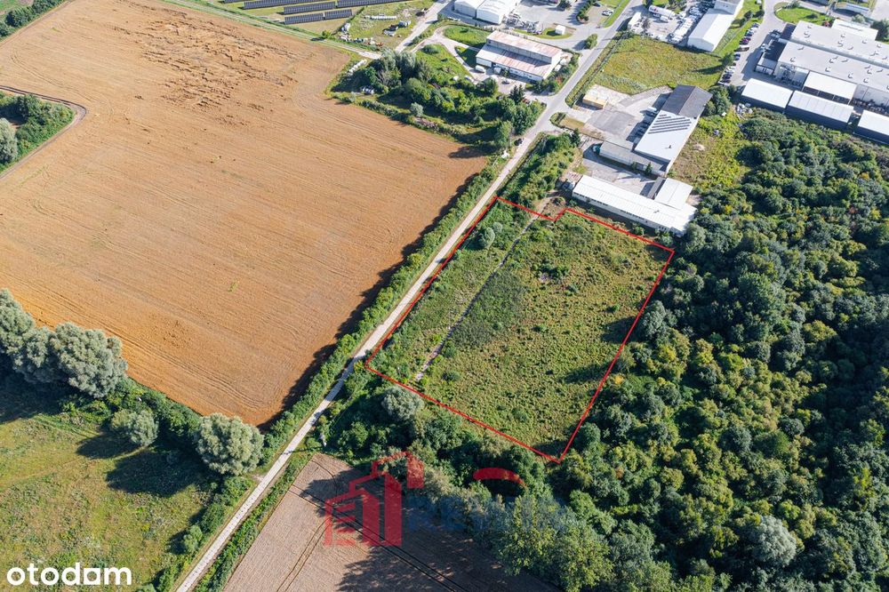 Działka inwestycyjna przy ul. Berylowej w Gronowie Górnym - Widok 2