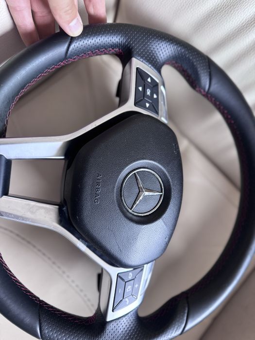 Volanta mercedes w 212 w204 com airbag