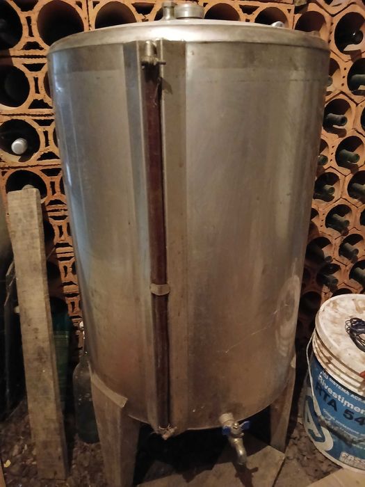 Cuba inox 125 litros