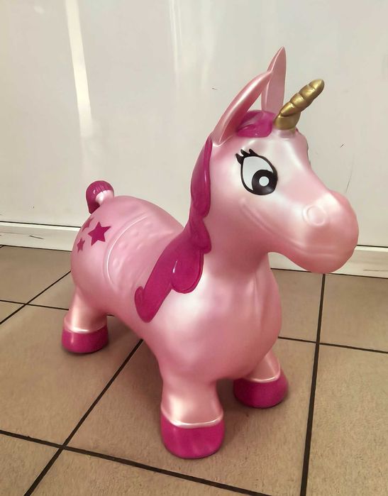 IDENA dmuchany skoczek jednorożec dla dzieci