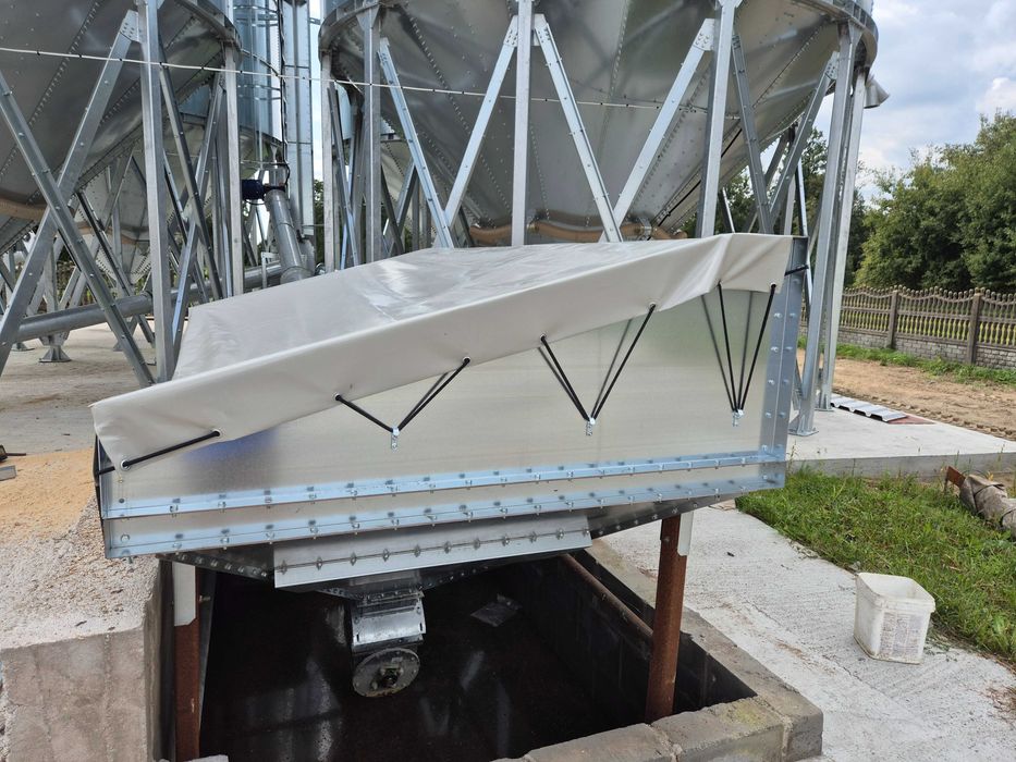Kosz przyjęciowy 3x1,5m zbiornik silos Kbks Poland