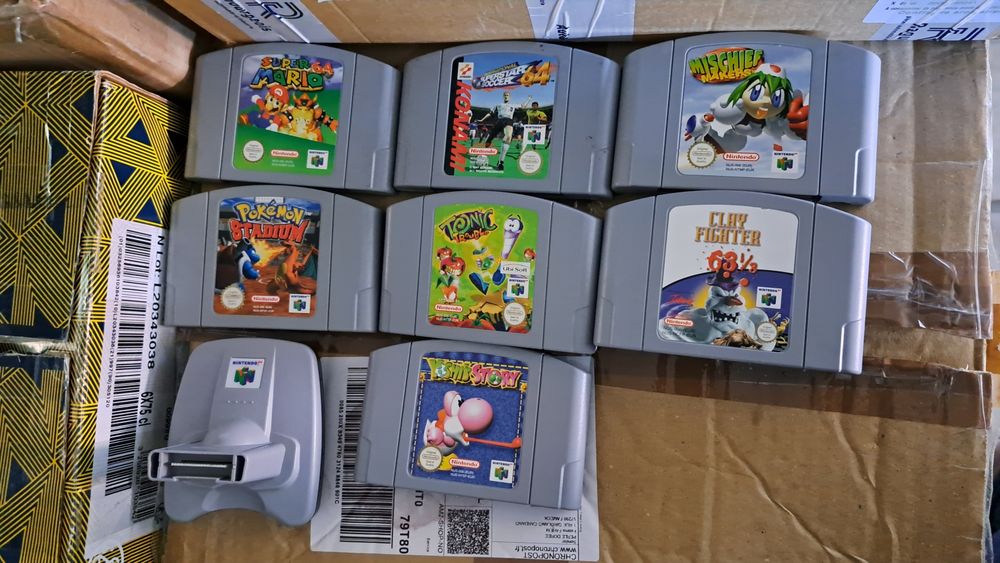 Nintendo 64 N64 Completa. Jogos 64 Mario Kart Consola retro