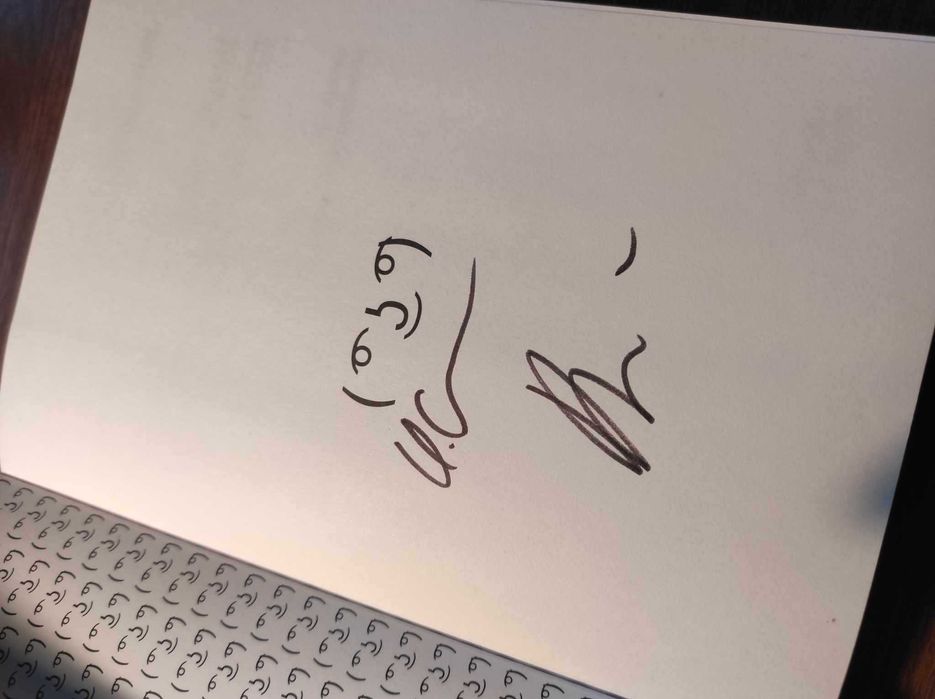 AUTOGRAF Rozum i Godność Człowieka - RIGCZ Gonciarz