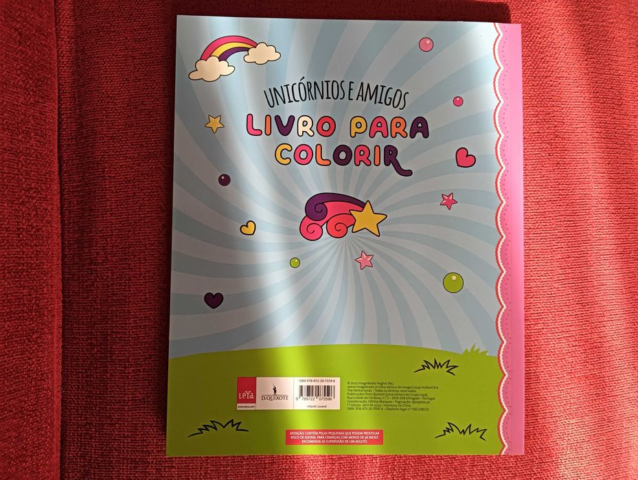 Unicórnios e Amigos - Livro para Colorir
