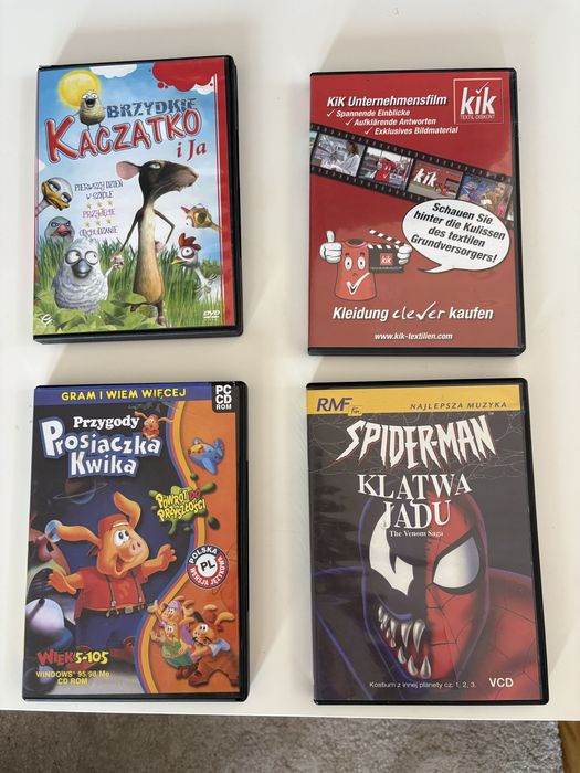 Płyty dvd- różne
