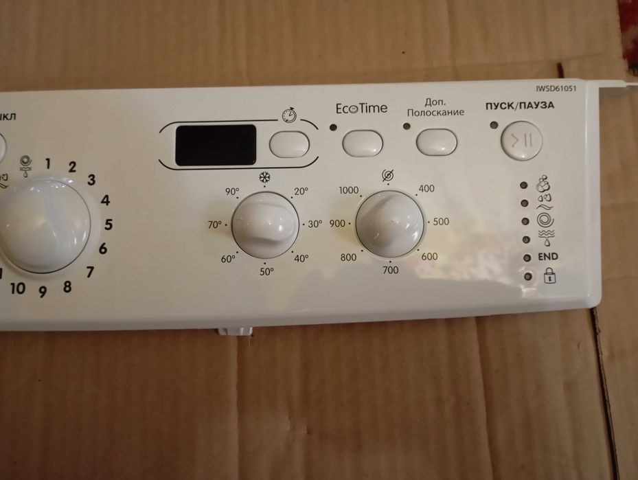 Плата управления(индикации) Indesit для стиральной машины IWSC, IWSD
