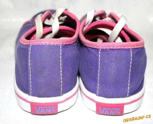 Vans fioletowe trampki dziewczęce rozm. 34