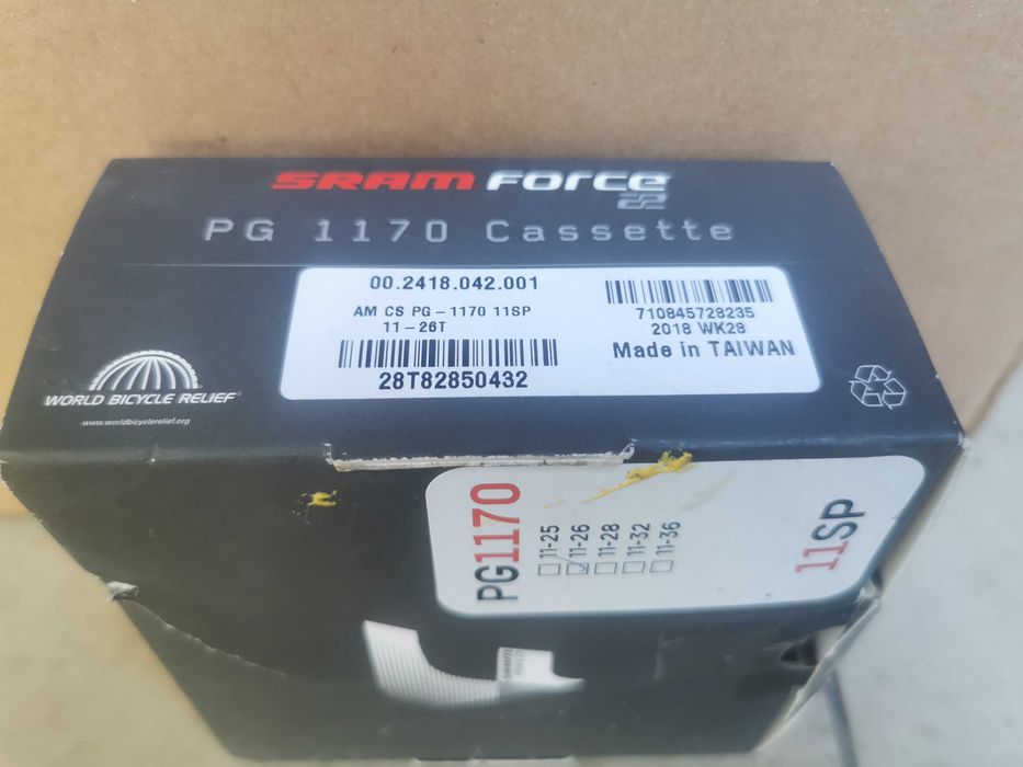 kaseta Sram Force AM PG - 1170, 11SP, 11-26T