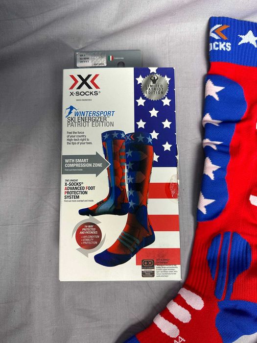 Термошкарпетки X-Bionic Ski Patriot 4.0 термоноски лижні 42-44