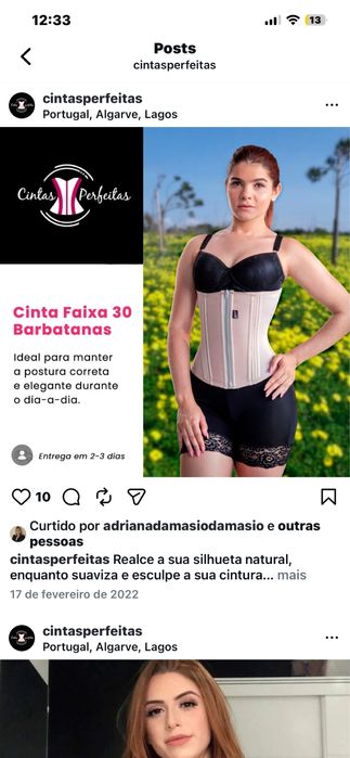 Oportunidade de negocio - Cintas brasileiras importadas