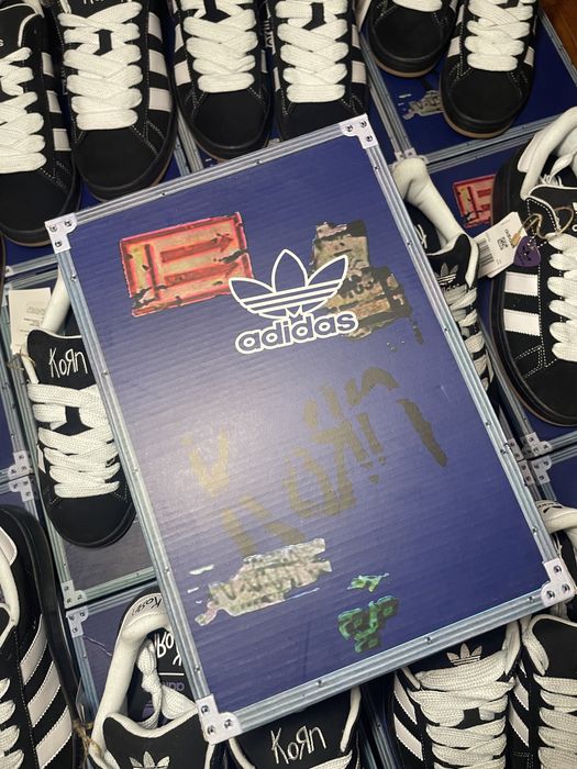 Adidas Campus 00s Black White Gum KoRn