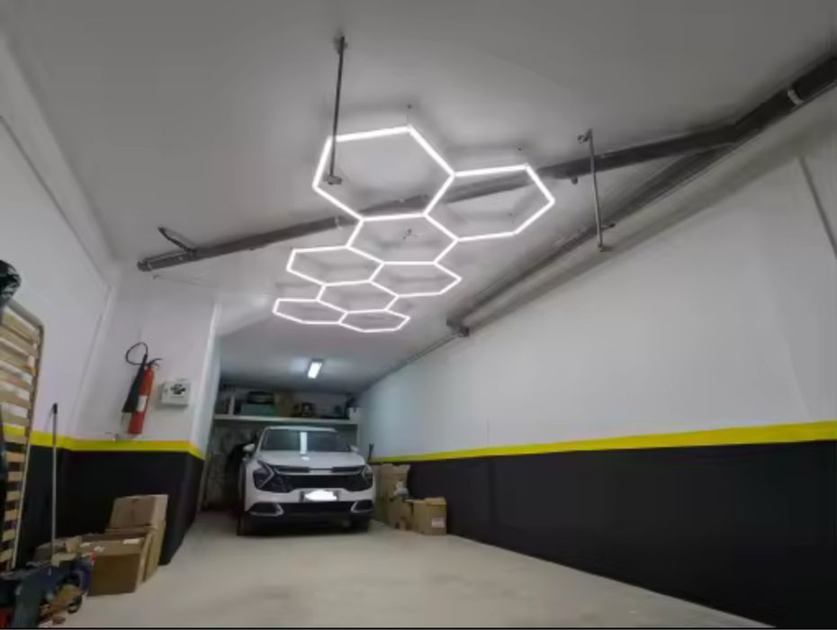 Iluminação Led Hexagonal