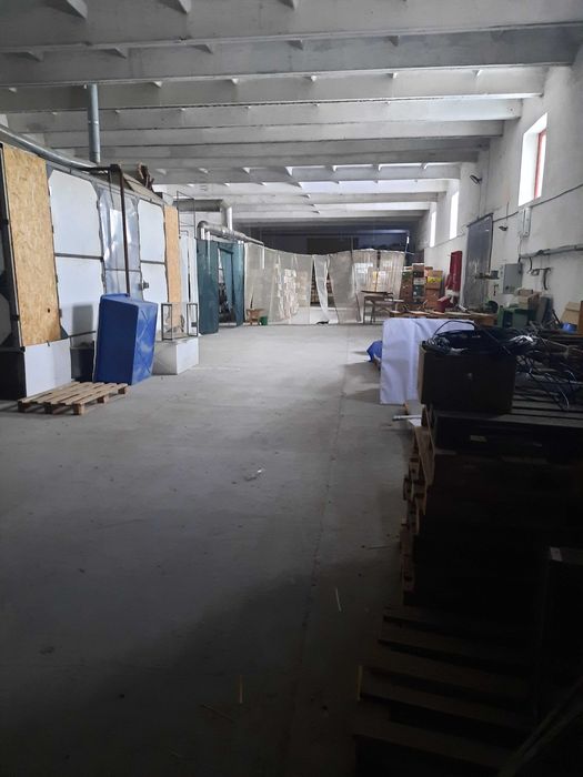 - Промислові приміщення 500-5000м2 виробництво склад завод