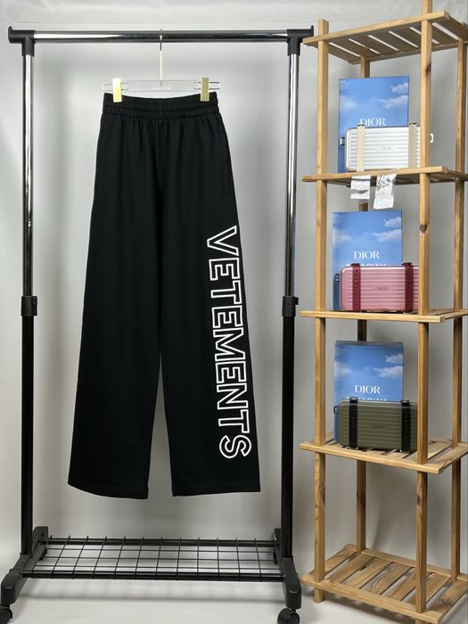 Штани VETEMENTS | Black Vetmo Pants | Бавовняні Спортивні Штани | Люкс