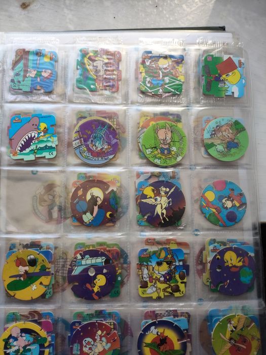 Tazos década de 90