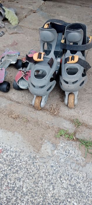 Wrotki- rolki PRL regulowane - zabytek