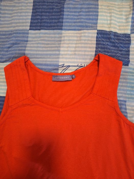 Damski top Czerwony