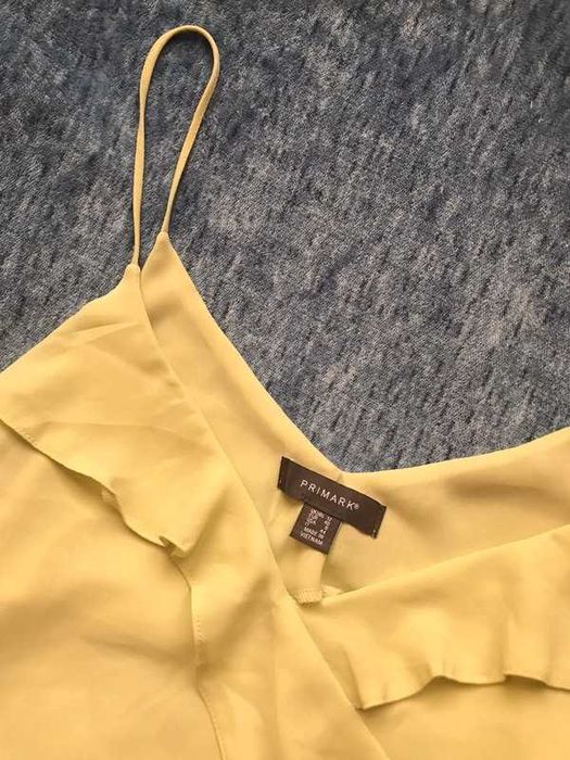 Seledynowy top primark r. L