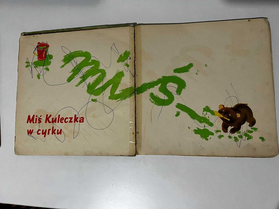 Miś Kuleczka | Komplet 2 Tomy | Menzel | Ilustr. Trnka 1950 | Kolekcjonerska