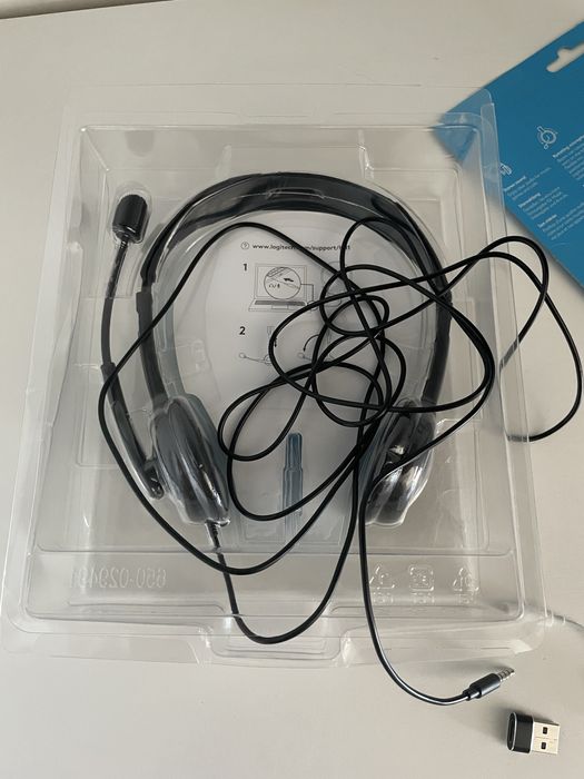 Słuchawki z mikrofonem Logitech H111