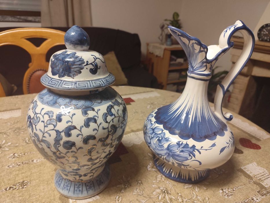 Conjunto 2 peças decorativas grandes