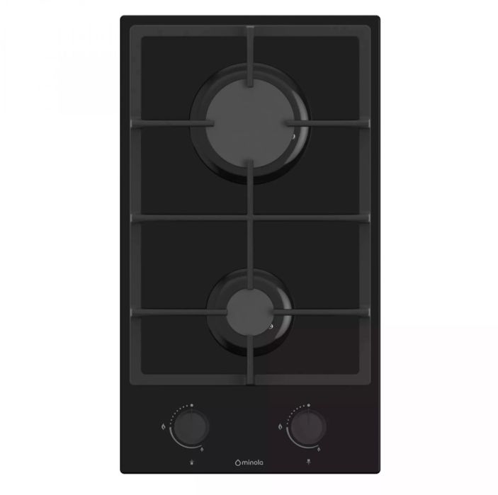 Вмонтована газова варильна поверхня скло Minola встраиваемая варочна