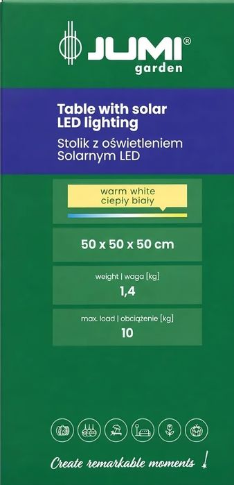 Stolik solarny - Nowość