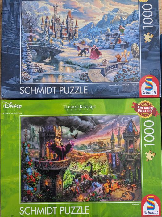 Zestaw puzzle 1000 el Schmidt Disney