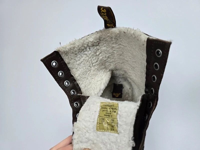 Dr. Martens buty ocieplane zimowe za kostkę rozm. 40 glany skórzane