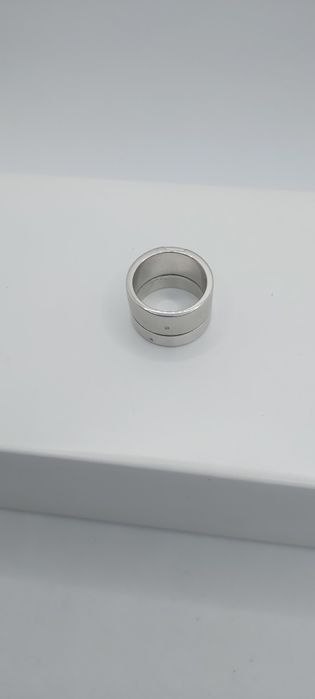 Anel duplo de prata Hot Diamonds