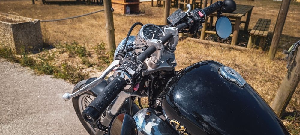 Virago xv 535 personalizada + material de origem