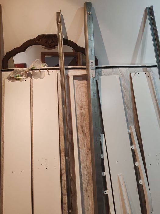 Conjunto de estrado e colchão