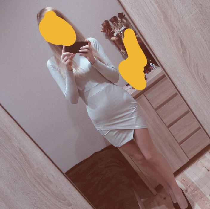 Beżowa sukienka Cinamoon rozmiar S