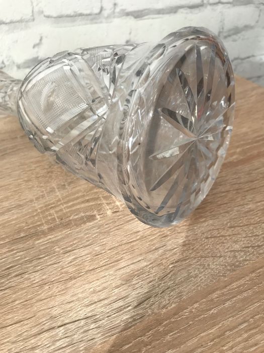 Kryształowa karafka PRL